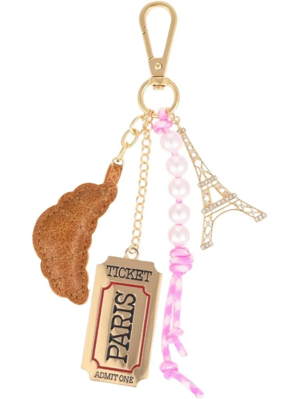 Travel-Themed Keychain Bag Charms for Women | Fun Landmark Souvenirs